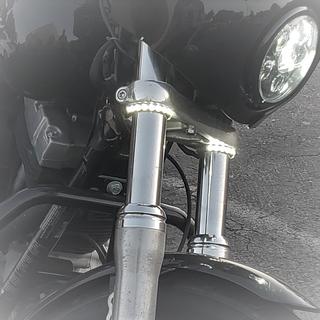 Custom Dynamics Truwrapz LED Turn Signals For Harley