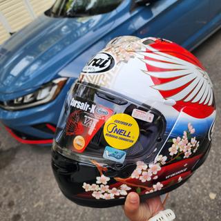 Arai Corsair-X Tsubasa Helmet | JPCycles.com