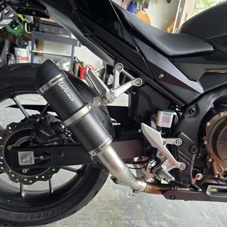 LeoVince GP Corsa EVO Slip-On Exhaust Kawasaki Ninja 400 / Ninja