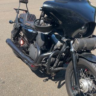 S&S Cycle SuperStreet 2-Into-1 Exhaust For Harley Sportster 2007