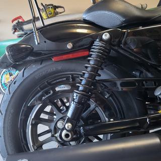 Drag Specialties Ride Height Adjustable Shocks For Harley