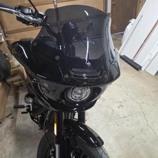 Klock Werks Flare Windshield For Harley FXLRST 2022-2026