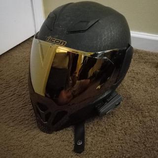 icon NOCTURNAL AIRFLITE サイズM〜L Icon Airflite Helmet Nocturnal Black - Speed Addicts