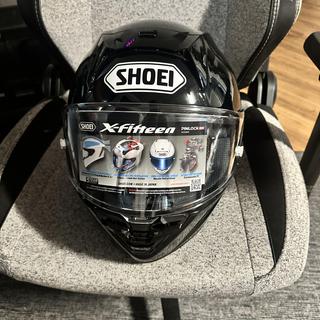 SHOEI x fifteen Lサイズ ブラック ビーコム6xr Shoei X-15 Cross Logo