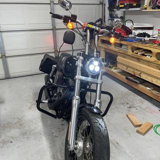 Joker Machine Upper Triple Tree For Harley Dyna Street Bob