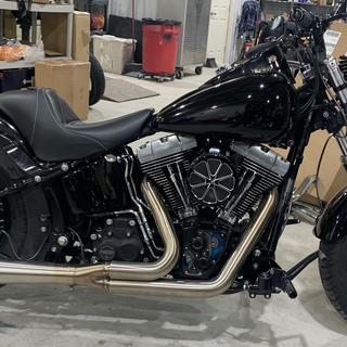 Saddlemen - 808-07B-0042 - Dominator Solo Seat With Backrest