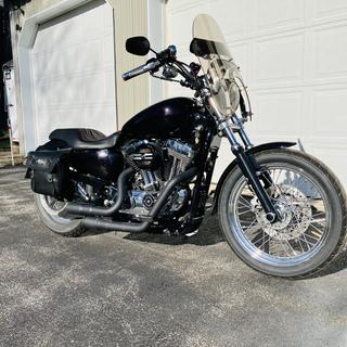 Vance & Hines Mini Grenades Full Exhaust For Harley Sportster 2004