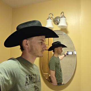 Chapeau de cowboy - Colorado Noir Feutre 3x Unisexe - Master Hatters Couleur Noir Taille 6 7/8