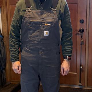 Carhartt Men's Rugged Flex Rigby Bib Overalls | Boot Barn