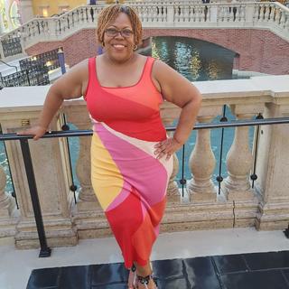 Intarsia Column Dress