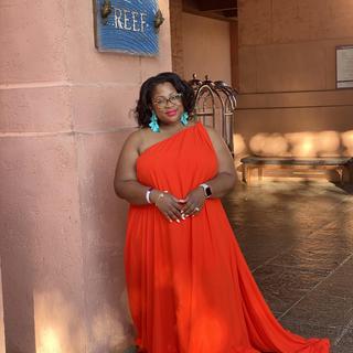eloquii orange dress A moment for the dress happy birthday to @eloquii