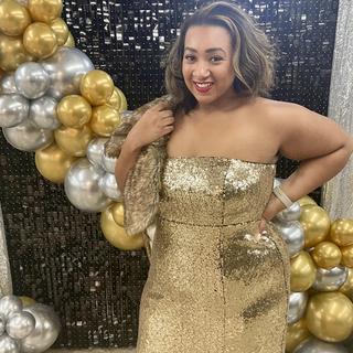 green emerald velvet dress Paulina Gold Sequin Detailed Wrap Mini Dress  Get That Trend