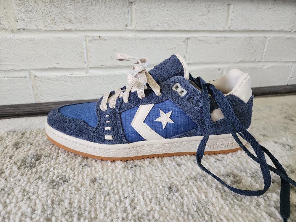 Blue suede shoes