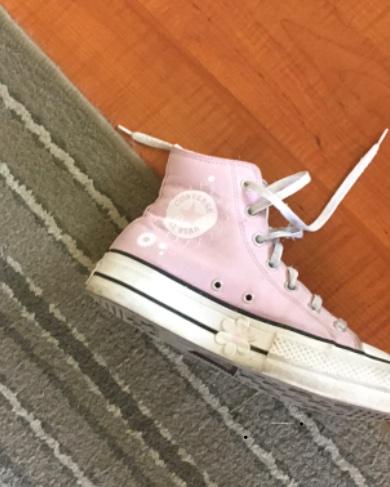 Chuck Taylor All Star Lift Platform Floral Women's High Top