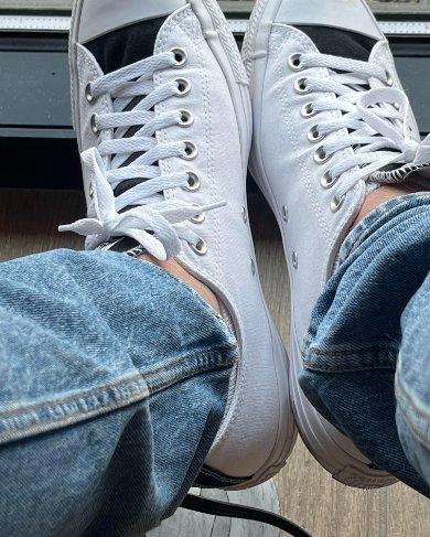 this is my third Converse design.  this time I added the support insert.  this is perfrect for a 60+ old Convers wearer that wants to keep on wearing the classics.