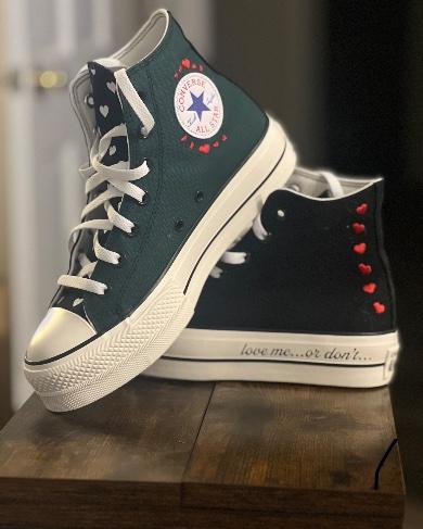Comfortable the moment I put them on! Being able to design them was so fun! My new favorite sneaks to wear!