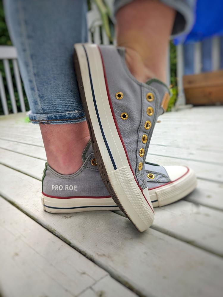 So fun! Loved customizing these sneaks!