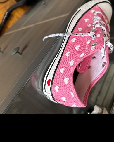 Color, design and construction are absolutely perfect.  My wife was very excited and couldn’t wait to wear them.  She’s a long time Converse loyalist and she loved everything about these shoes