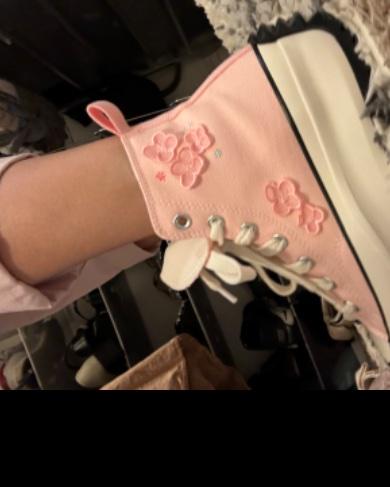 Cute floral shoes