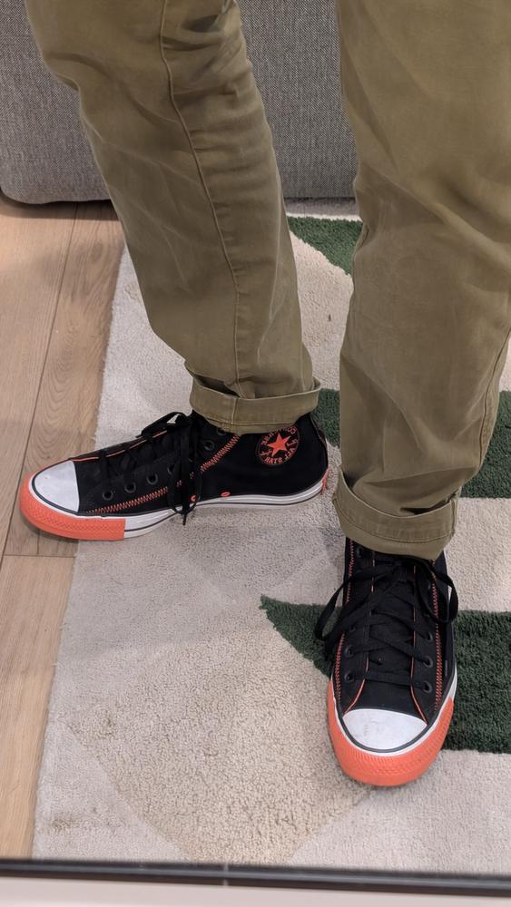 Classic style with a fun pop of color