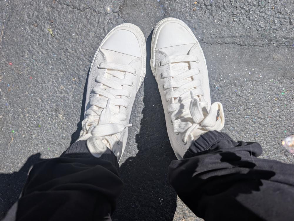 perfect neutral sneaker (or canvas for art!)