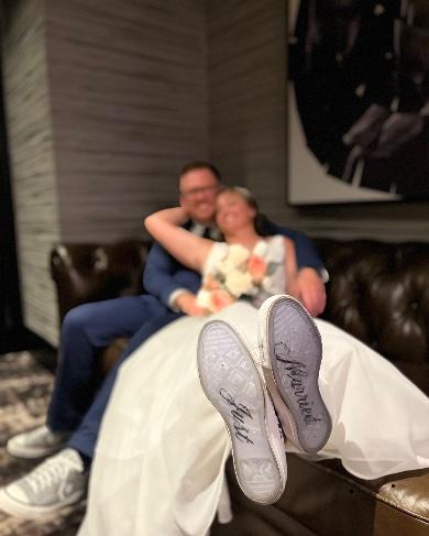 These were the absolute best wedding 
Shoes 💒🥰
