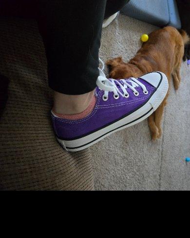 Love the color and love the fit. Years happy Converse customer continued.