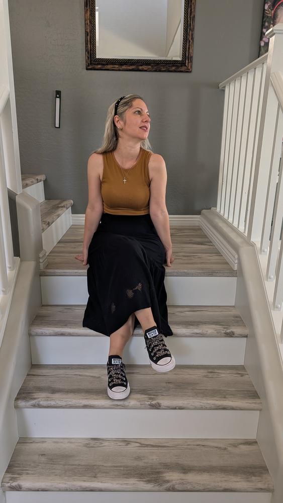 Cute, comfortable twist on the classic Chuck Taylor