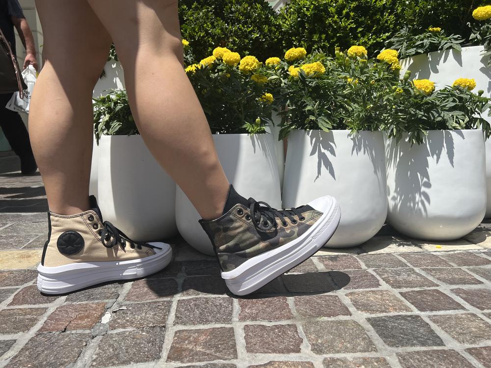 Decided to custom make/design my own converse and it was such a fun process. You can literally customize the eyelet of the shoelace to the converse logo. I loved all the options - colors and patterns. The actual shoe fits true to size. It is extremely comfortable. I could walk, work, or run in these all day! There is a good amount of cushion on the bottom of the shoes which provides nice shock absorption good on the ankles and knees. The canvas like material the shoe is made from is good quality, the stitching is also made very well. There is no visible glue or stitches out of place. The canvas material isnt too breathable but its definitely durable. The shoes are lightweight and flexible. I usually dont like high top shoes because the take more effort to put on, but I dont mind these since I can be in them all day. Overall a great shoe and a creative way to express yourself to the world. I'll be getting my kid to design his own too since it was so much fun to see the product.