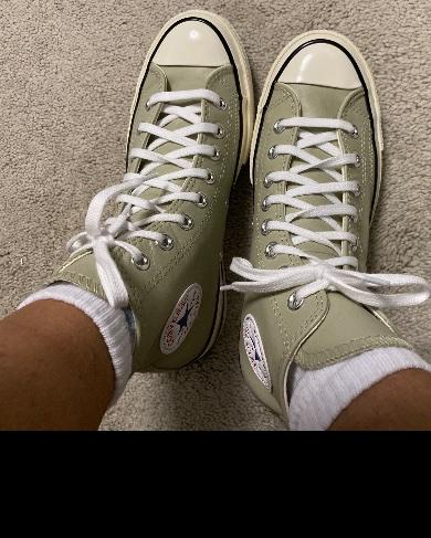 チョロＱ　350 NO.70 Logo Green Green Chuck 70 High Top Sneakers by Converse on Sale