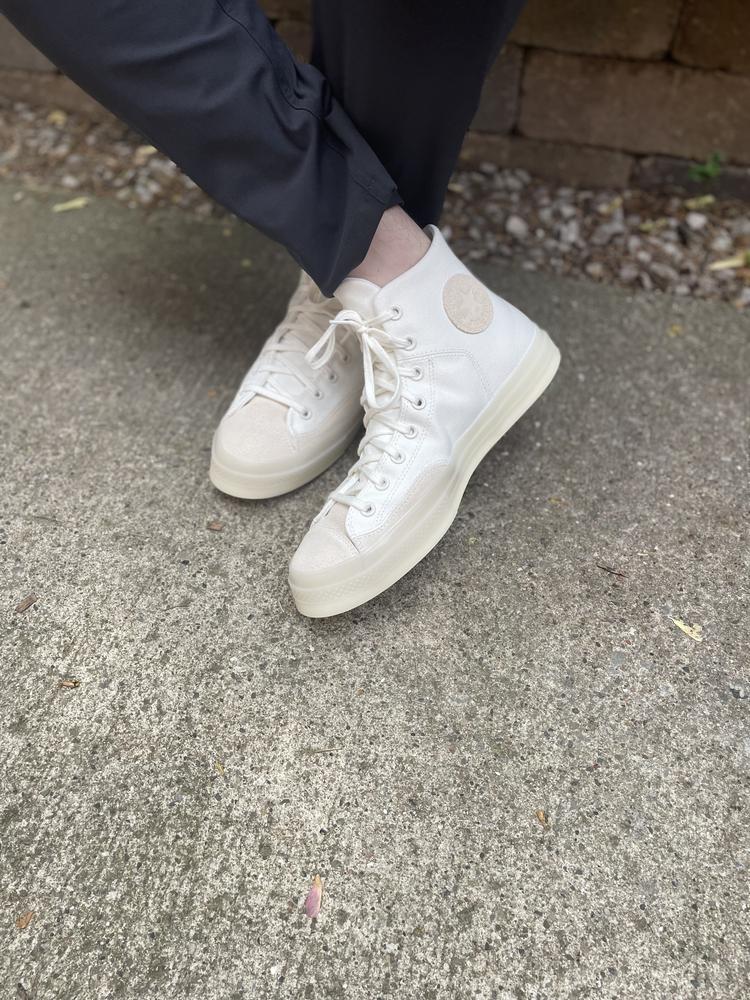 This is as classic as a shoe comes. The brand, the look, the color and materials are perfection. But the fit of shoes and the support provided have evolved over the years and unfortunately these Chuck Taylors missed the memo. If you can chuck it up to “beauty is pain” then these are your shoes. They look great! But if you need the continued all day comfort then look elsewhere. These shoes are true to size and look awesome! BUT, if they could implement the support that is needed for all day wear, then that would knock my socks off.