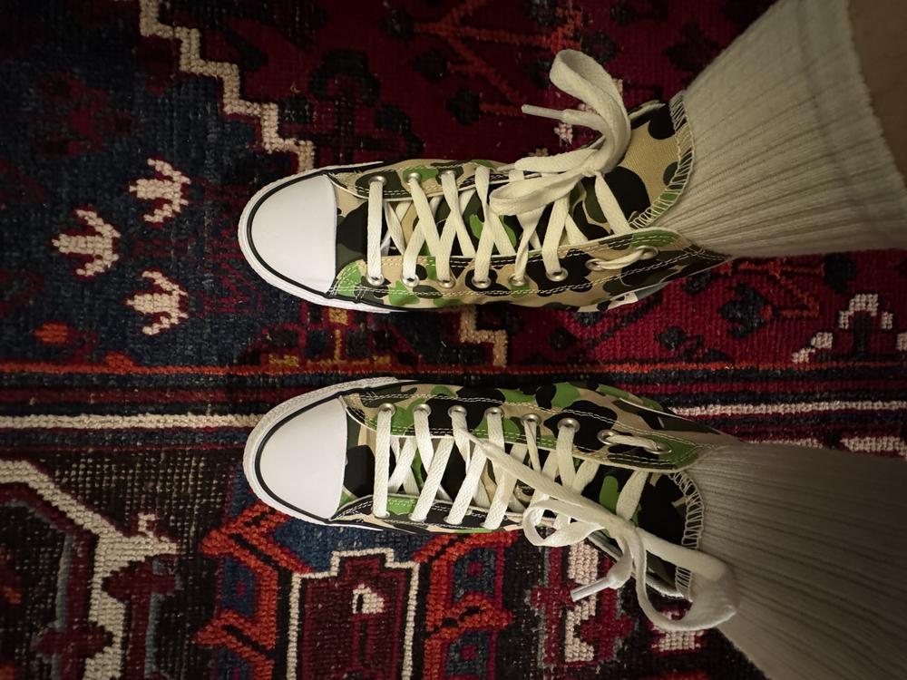 Classic Chucks with a fun flare