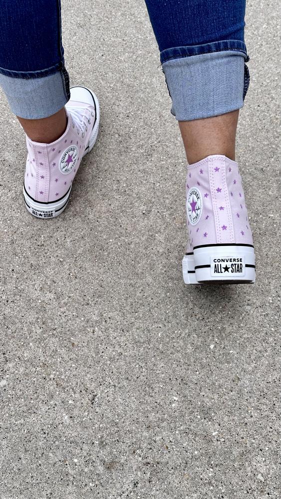 Chuck Taylor All Star Lift Platform Embroidered Stars