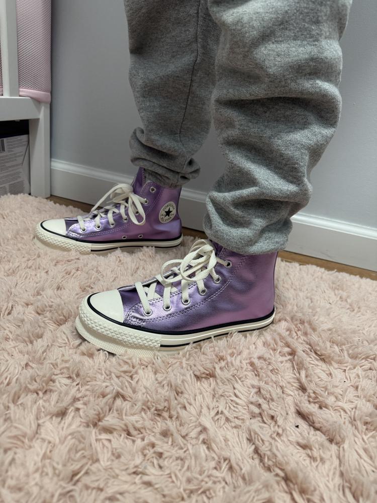 Classic Converse with a metallic twist