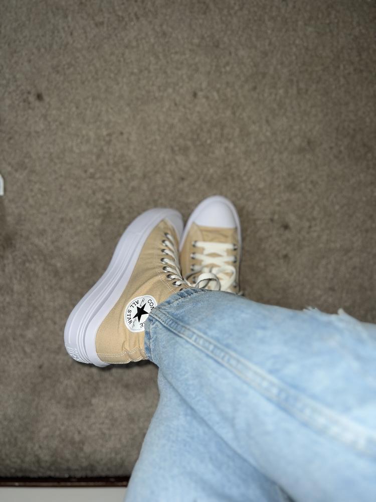 The design of these sneakers is very modern and stylish. They have a sleek and streamlined silhouette that adds a touch of sophistication to any outfit. Whether I'm wearing them with jeans or a dress, these sneakers instantly elevate my look. 

Aside from their trendy appearance, these sneakers are also extremely comfortable to wear. The cushioning and platform inside provide excellent support and the materials used are high quality. I have been wearing them for a few weeks and I know im gonna need another pair.

What I appreciate most about these trendy sneakers is that I was able to customize the design. I really got to tailor how I wanted them to look and honestly they are exactly what I envisioned. Ill definitely be wearing these to top off my wardrobe through the Summer and Fall.