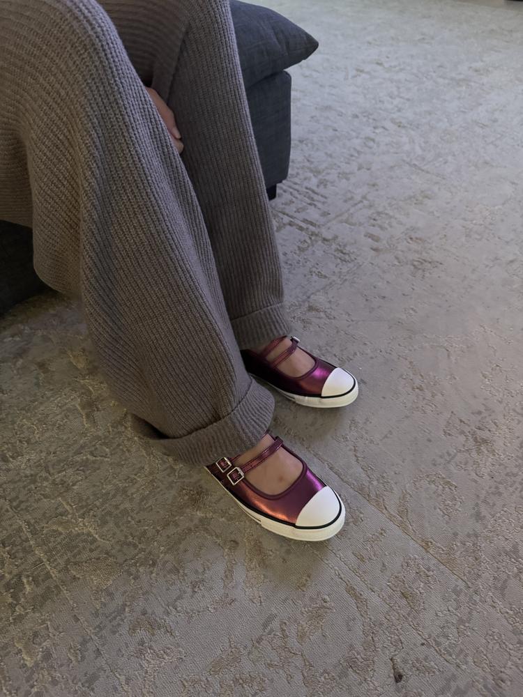 Chuck Taylor All Star Dainty Mary Jane Metallic Canvas