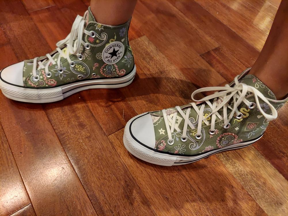 Super fun paisley shoes