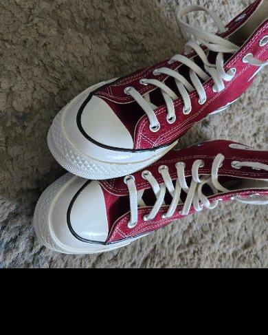 Beautiful! I've been wearing Converse since childhood.