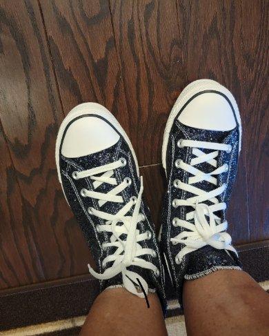 They are beautiful.   Bling, Bling baby.