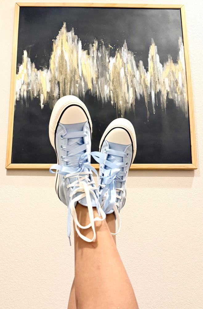 The most comfy pair of converse and kept a smile on my face the whole day wearing them