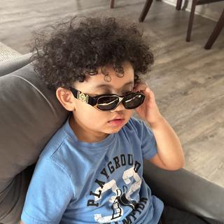 ワラビーズ Versace VK4429U Kids S (48 - 16) with Grey lenses and Green