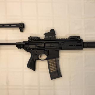 SIG MCX MPX 折りたたみ式ストック ブラック Tactical Workshop SIG SAUERタイプ MCX/MPX テレスコピック