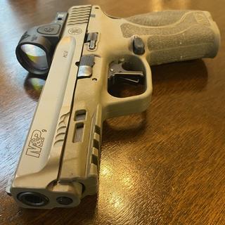 thumbnail image 2 of Apex Tactical Flat-Faced Trigger Kit For Smith & Wesson M&P 2.0 Metal Frame – Black Aluminum, Made In USA 2 of 5