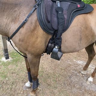 Tough 1 Contour Felt Endurance Saddle Pad - Sweat Absorbing Horse Riding Pad