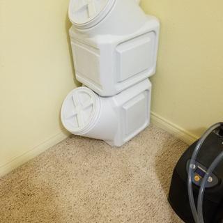 Storage for 55lbs.