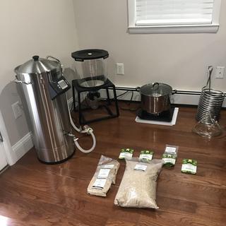 First all grain kit with the Anvil Foundry 10.5 gal all in one.
