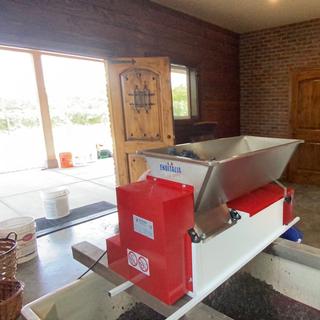 Had our first harvest and  used our new machine for the first time. It worked like a champ.