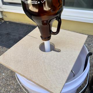 Simple growler stand.