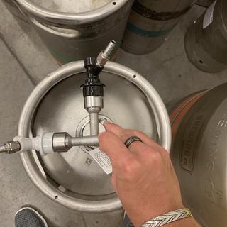 Too wide for 5.25 gal keg