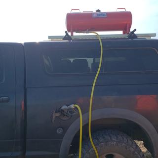 MoreGas 15gal Gas DOT tank Gravity Feed